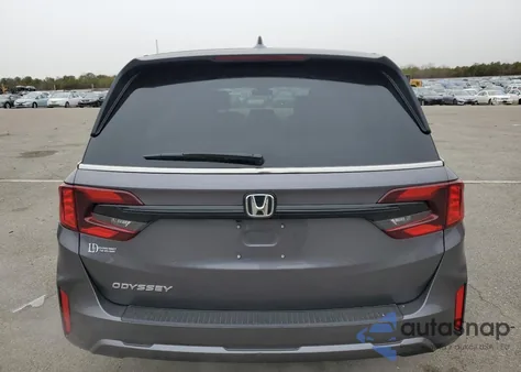 2025 Honda Odyssey Exl z USA, uszkodzony, nr VIN 5FNRL6H63SB004123